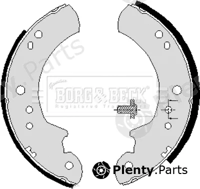 Borg & Beck BBS6191 — Brake Shoe Set