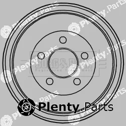 Borg & Beck BBR7236 — Brake Drum
