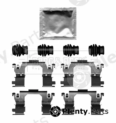 Borg & Beck BBK1658 — Accessory Kit, disc brake pad
