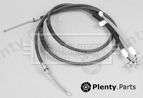 Borg & Beck BKB2593 — Cable Pull, parking brake