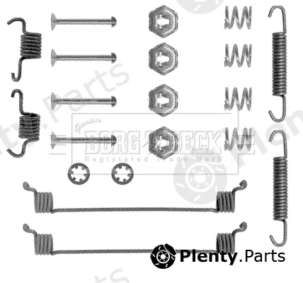 Borg & Beck BBK6086 — Accessory Kit, brake shoes