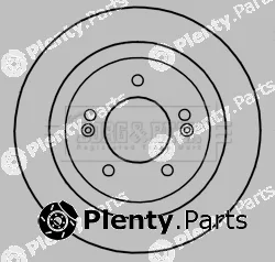 Borg & Beck BBD5327 — Brake Disc