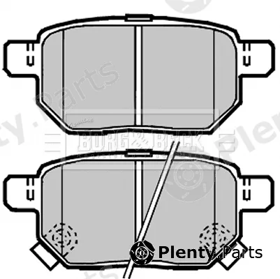 Borg & Beck BBP2086 — Brake Pad Set, disc brake