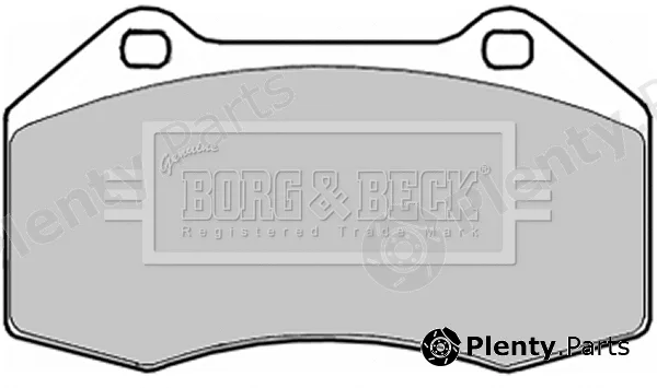 Borg & Beck BBP1909 — Brake Pad Set, disc brake