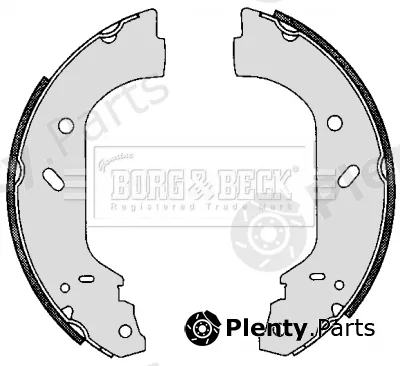 Borg & Beck BBS6265 — Brake Shoe Set