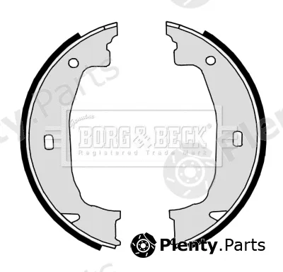 Borg & Beck BBS6315 — Brake Shoe Set, parking brake