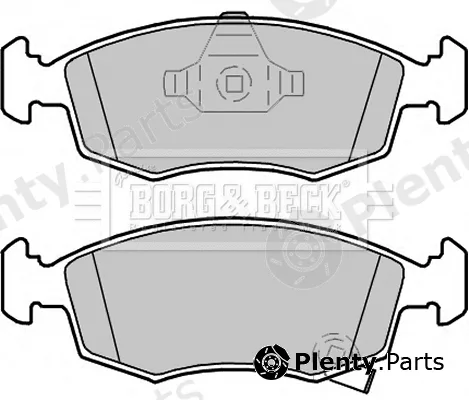 Borg & Beck BBP2322 — Brake Pad Set, disc brake