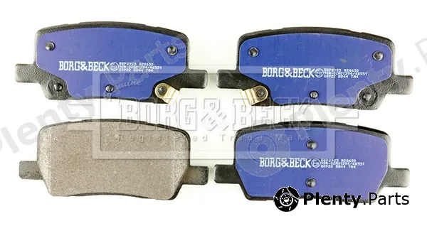 Borg & Beck BBP2925 — Brake Pad Set, disc brake