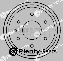 Borg & Beck BBR7184 — Brake Drum