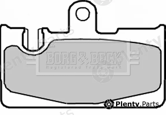 Borg & Beck BBP2229 — Brake Pad Set, disc brake