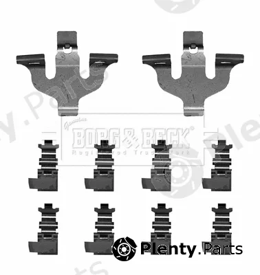 Borg & Beck BBK1660 — Accessory Kit, disc brake pad