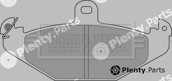 Borg & Beck BBP1478 — Brake Pad Set, disc brake