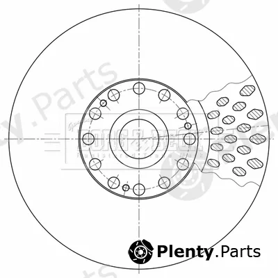Borg & Beck BBD32629 — Brake Disc