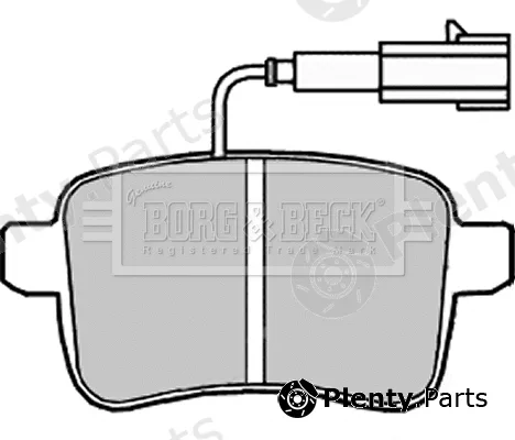 Borg & Beck BBP2240 — Brake Pad Set, disc brake