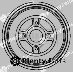 Borg & Beck BBR7119 — Brake Drum