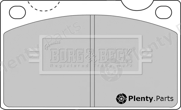 Borg & Beck BBP1099 — Brake Pad Set, disc brake