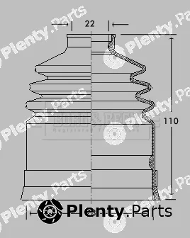 Borg & Beck BCB2093 — Bellow Kit, drive shaft