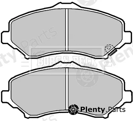 Borg & Beck BBP2089 — Brake Pad Set, disc brake