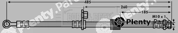 Borg & Beck BBH7112 — Brake Hose