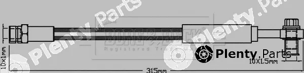 Borg & Beck BBH8379 — Brake Hose