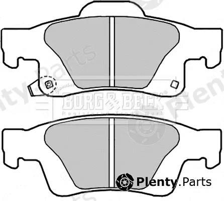Borg & Beck BBP2273 — Brake Pad Set, disc brake