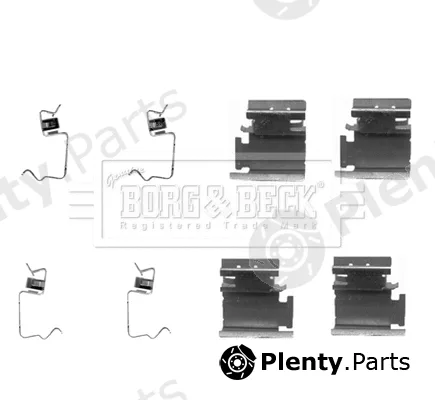 Borg & Beck BBK1204 — Accessory Kit, disc brake pad