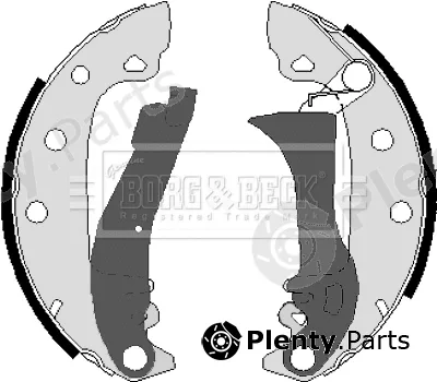 Borg & Beck BBS6095 — Brake Shoe Set