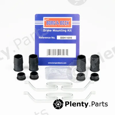 Borg & Beck BBK1699 — Accessory Kit, disc brake pad