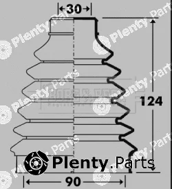 Borg & Beck BCB2898 — Bellow Kit, drive shaft
