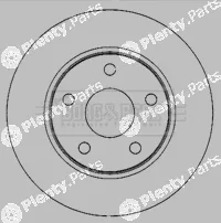 Borg & Beck BBD4768 — Brake Disc