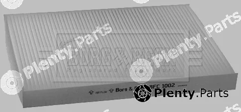 Borg & Beck BFC1002 — Filter, cabin air