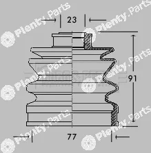 Borg & Beck BCB2054 — Bellow Kit, drive shaft