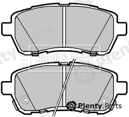 Borg & Beck BBP2085 — Brake Pad Set, disc brake