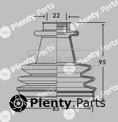 Borg & Beck BCB2165 — Bellow Kit, drive shaft