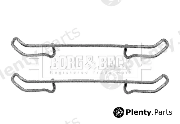 Borg & Beck BBK1045 — Accessory Kit, disc brake pad
