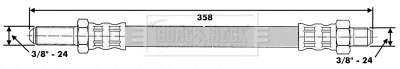 Borg & Beck BBH6525 — Brake Hose