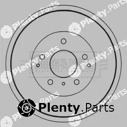 Borg & Beck BBR7162 — Brake Drum