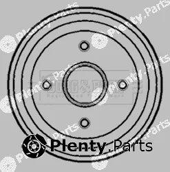 Borg & Beck BBR7075 — Brake Drum