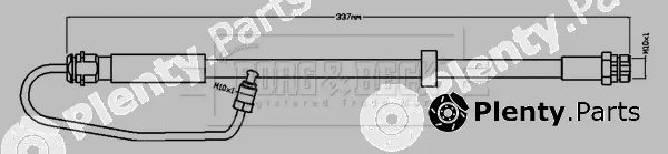 Borg & Beck BBH8719 — Brake Hose