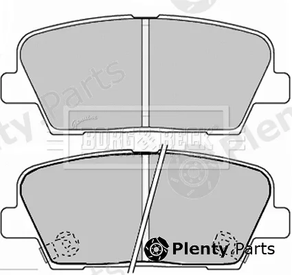 Borg & Beck BBP2238 — Brake Pad Set, disc brake
