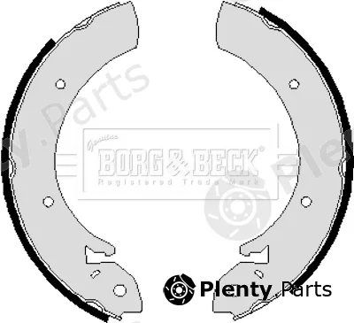 Borg & Beck BBS6055 — Brake Shoe Set