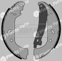 Borg & Beck BBS6434 — Brake Shoe Set