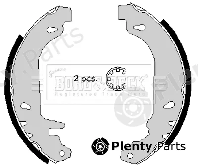 Borg & Beck BBS6147 — Brake Shoe Set