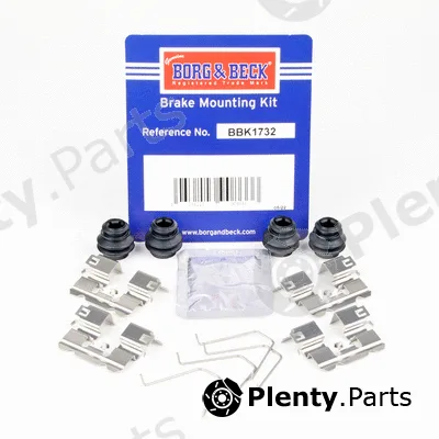 Borg & Beck BBK1732 — Accessory Kit, disc brake pad