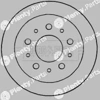 Borg & Beck BBD4609 — Brake Disc