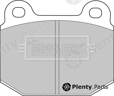 Borg & Beck BBP1005 — Brake Pad Set, disc brake