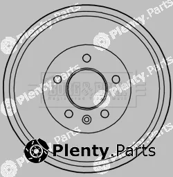 Borg & Beck BBR7216 — Brake Drum