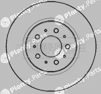 Borg & Beck BBD4390 — Brake Disc