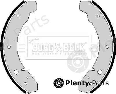 Borg & Beck BBS6141 — Brake Shoe Set