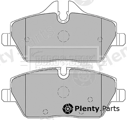 Borg & Beck BBP2446 — Brake Pad Set, disc brake